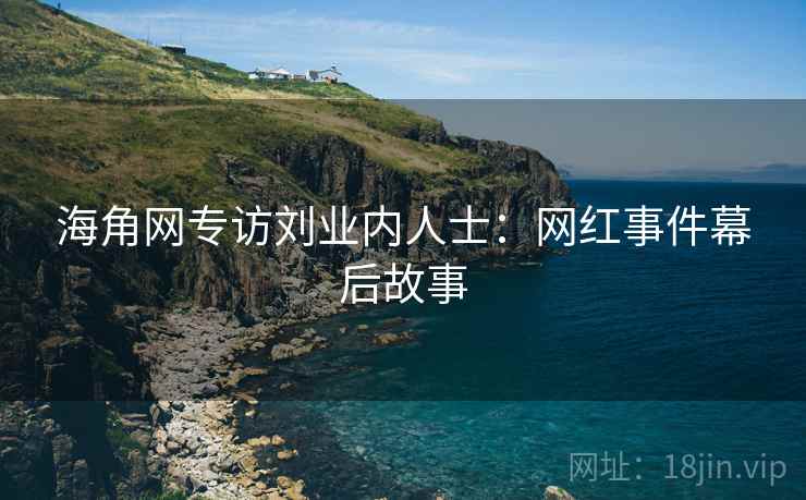 海角网专访刘业内人士：网红事件幕后故事